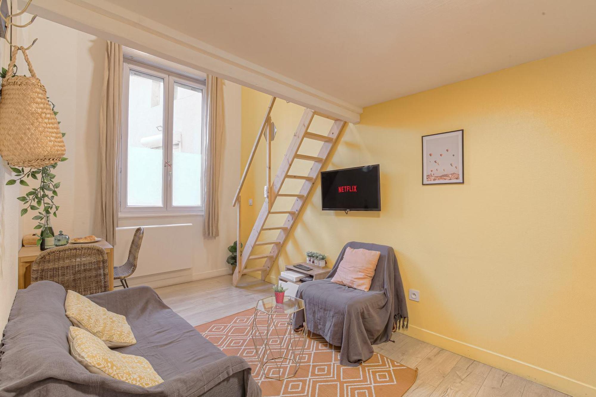 ビユールバンヌDuplex, Boheme Et Fonctionnel Proche Gratte-Cielアパートメント エクステリア 写真